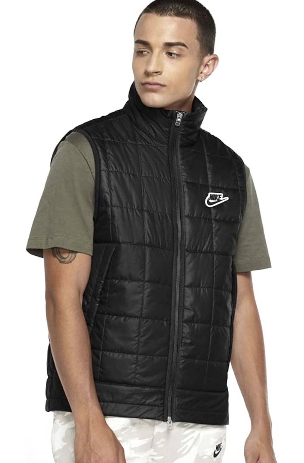 Nike Sportswear Synthetic Fill Down Vest Gilet NFS Black Men Size L DV2929-010