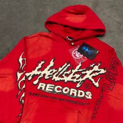 🔥 Hellstar Hoodie – Red 🔥