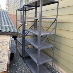 Metal shelf