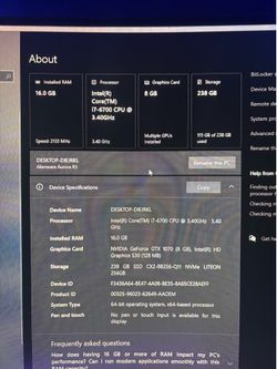 Alienware gaming pc