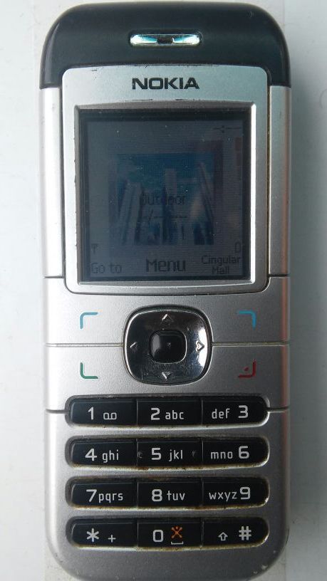 Nokia 6030 - Silve/Gray Cellular Phone Clean ESN (Cingular/AT&T)