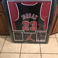 Michael Jordan Autographed Jersey 