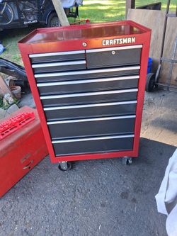 Craftsman  rolling toolbox and top