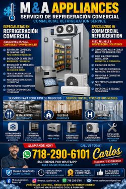Refrigerator and comercial