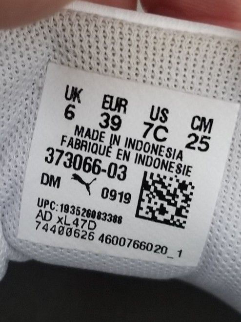 White Puma Shoes