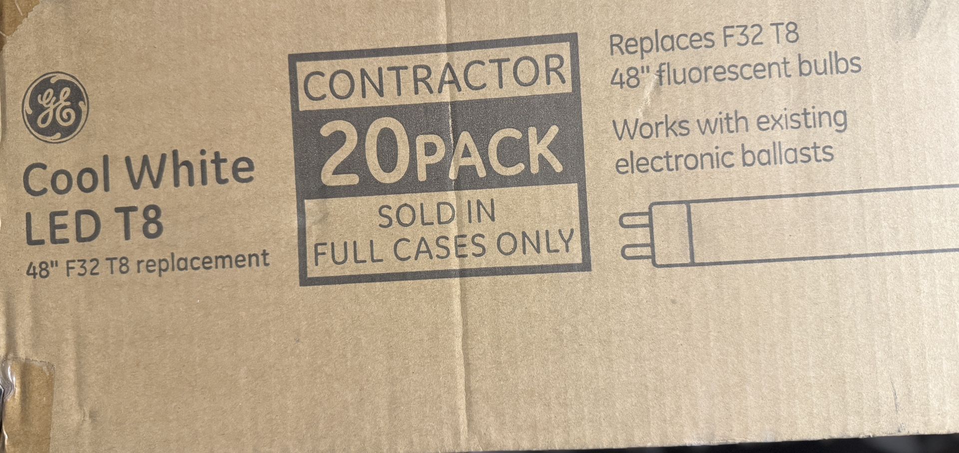 LED Replacement 48 Inch GE Direct Replacement