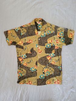 Vintage 60's Pilgrim Sears Hawaiian Shirt