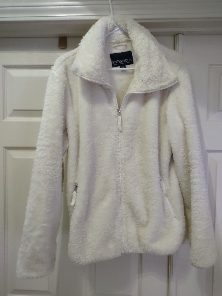 Weatherproof Plush Fleece Zippered Jacket XL