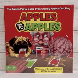NEW Apples To Apples Party Box the Game Of Hilarious Comparisons!