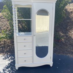 Beautiful White Armoire 