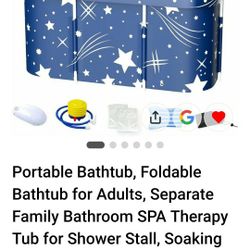 New Portable Tub 