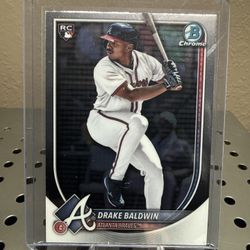 2025 Bowman Chrome - Drake Baldwin, Drake Baldwin #75 (RC)