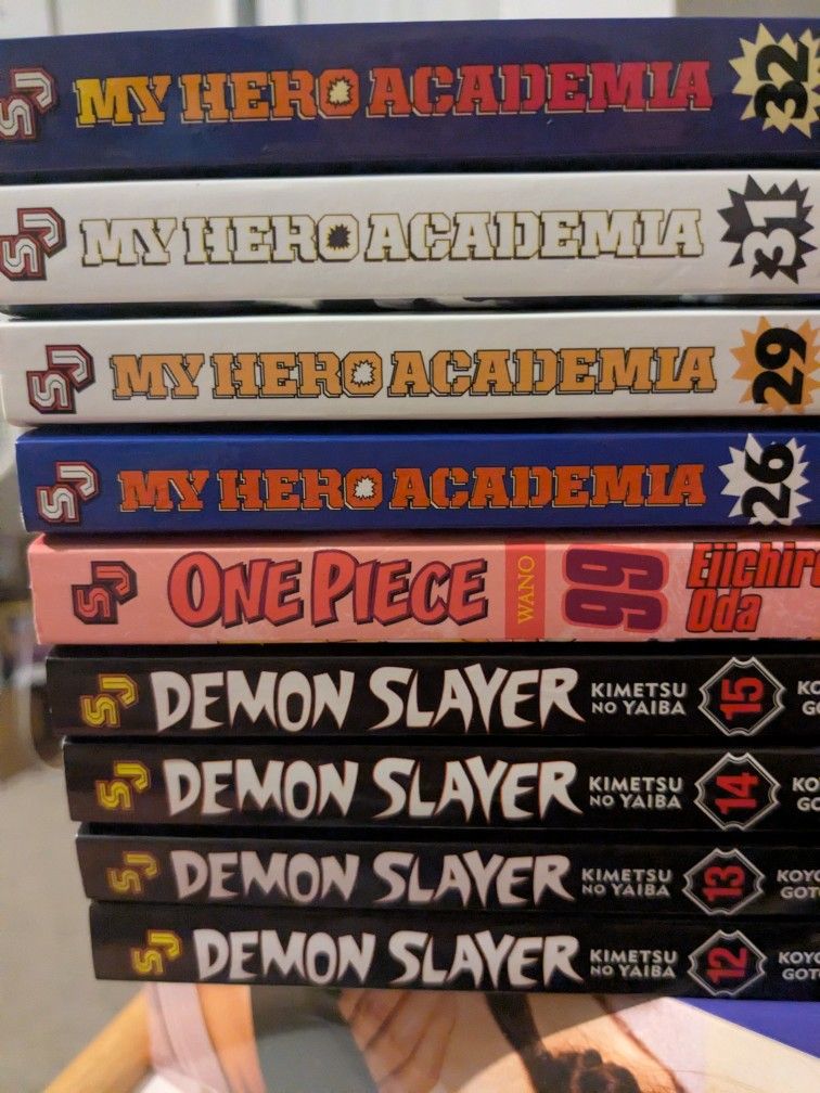 Anime Books Brand New