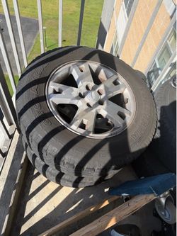 4 Ford Explorer Rims and tires