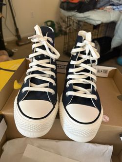 High top Converses With Design