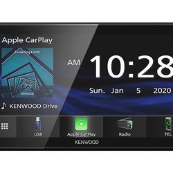 Pre-Owned Kenwood DMX4707S Bluetooth - USB - CarPlay - Aux Input - DVD Car Radio Receiver - Tested & Works