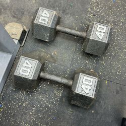 40 Lb Dumbbell Set