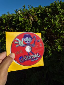 Carnival Games Nintendo Wii Disc