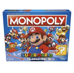 Monopoly Super Mario Celebration Edition Board Game for Ages 8+