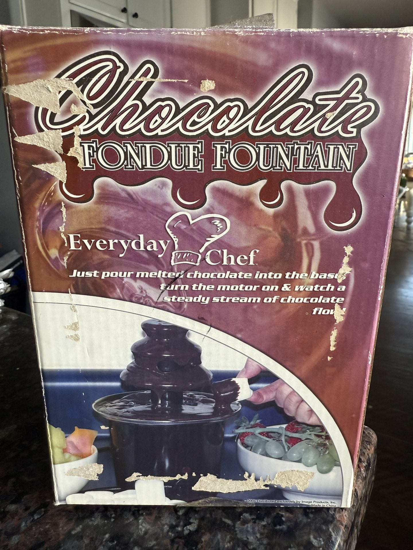 CHOCOLATE FOUNTAIN NEW MINI CHOCOLATE FONDUE FOUNTAIN
