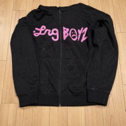 LRG X Sad Boyz Rhinestone Zip-up