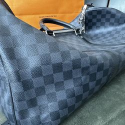 Louis Vuitton Keepall Bandoulière 55 Travel Bag