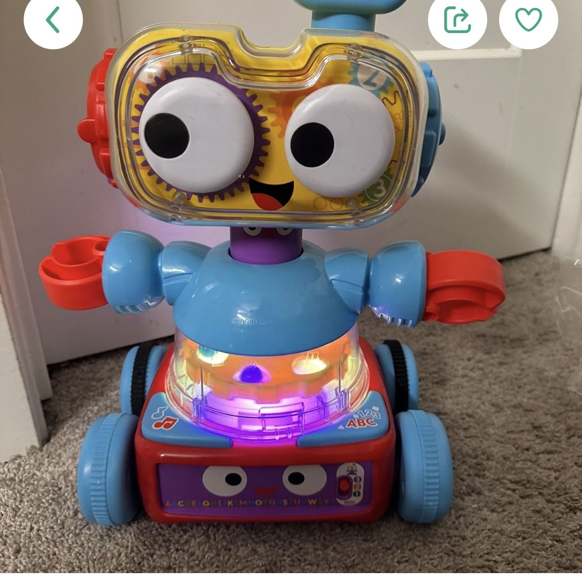 Fisher Price Learning Bot