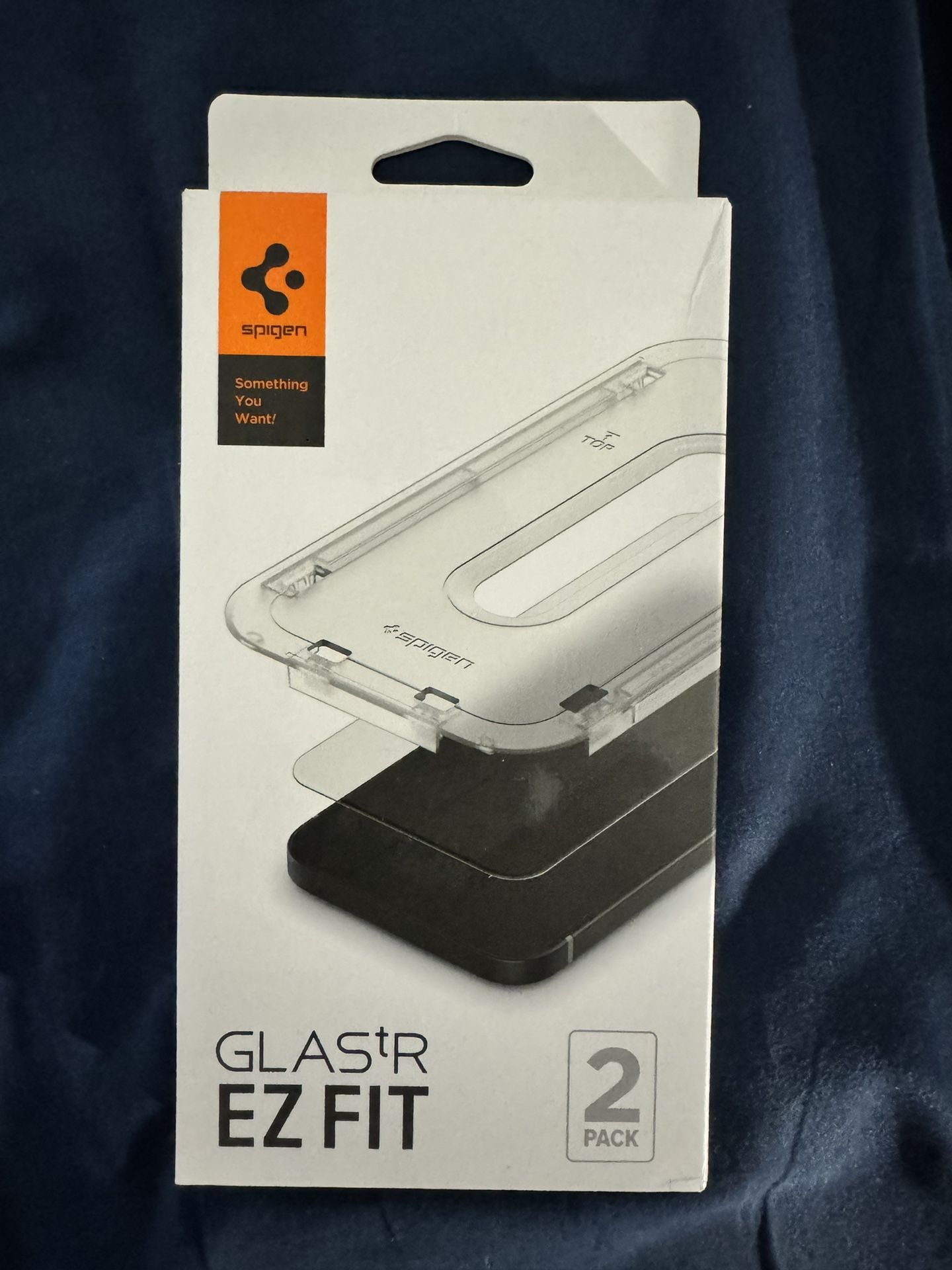 Brand New Spigen Glastr EZ Fit Tempered Glass Screen Protector for iPhone 14 Pro Max.