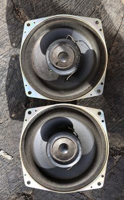 Pioneer 100w Car Stereo 5-1/4" Flush Mount Speakers TS A1385 Vintage 1993