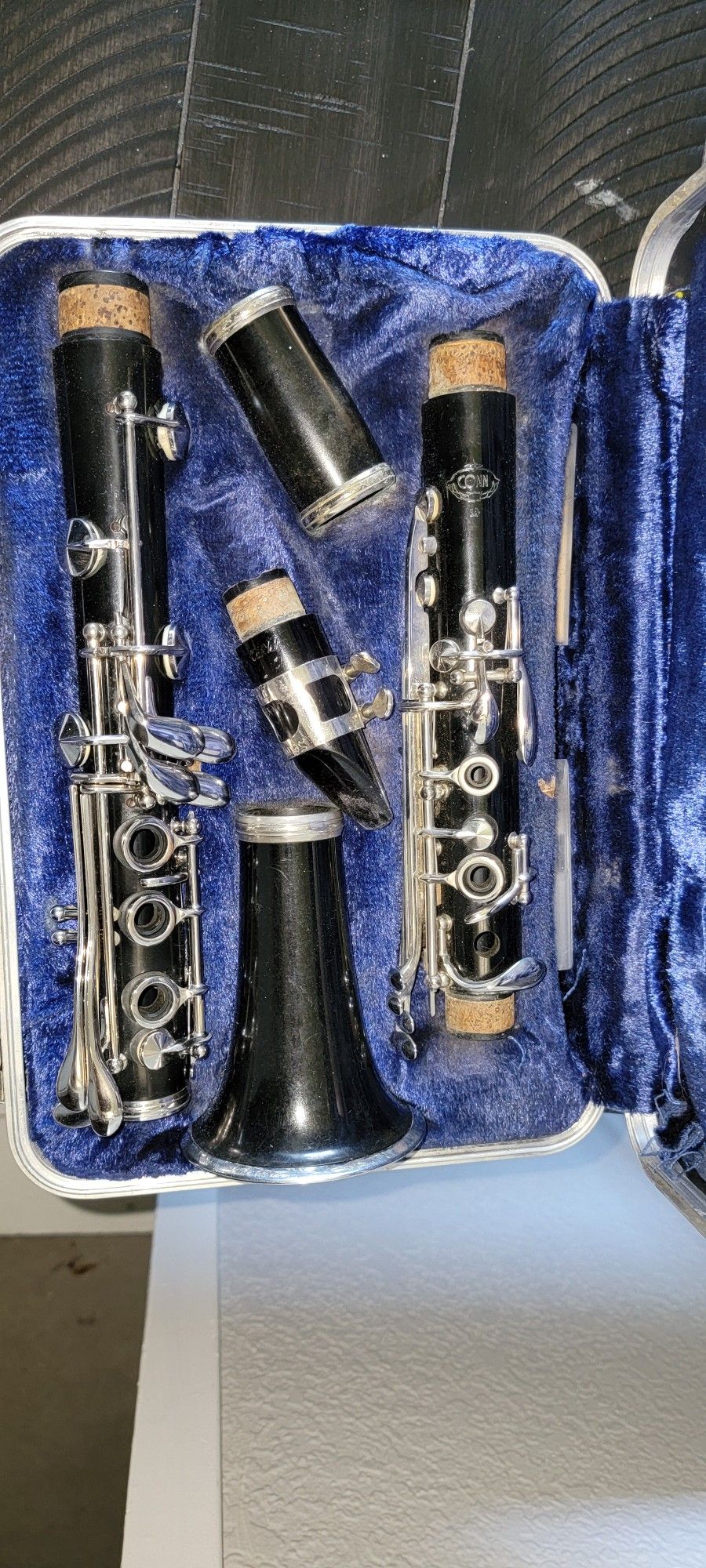 Pedler Wood Clarinet Y Conn Clarinet