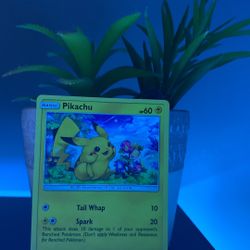 Pikachu og card