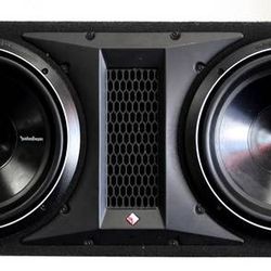 Rockford Fosgate Dual 12-Inch Subwoofer Enclosure