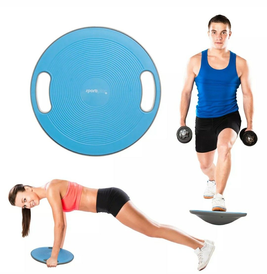 15” Balance Board For Home Gym Standing Desk Physical Therapy Exercise Equipment fitness workout compact gear