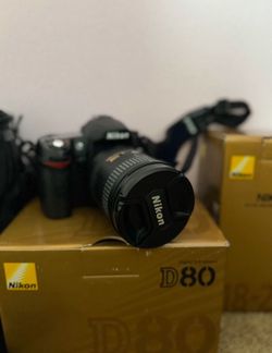 Nikon D-80 plus 18-100 Lens