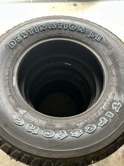 255/70 16 Set Of New Firestone Destination Tires