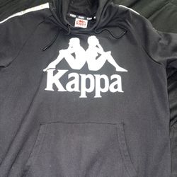 Yellow kappa Hoodie