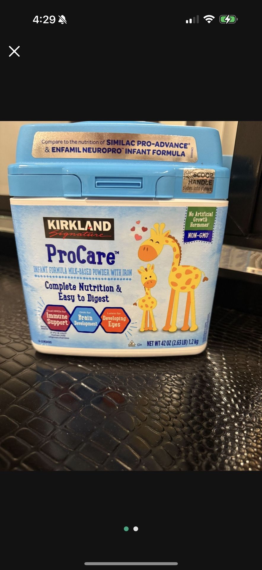 Kirkland ProCare Infant Formula