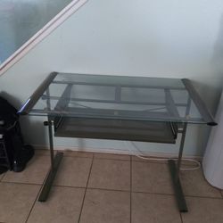 IKEA Grey Desk 41 Wide 30 Height 24 Deep