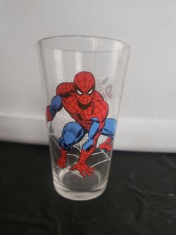 Marvel Comics Vintage  SpiderMan  Drinking Glass