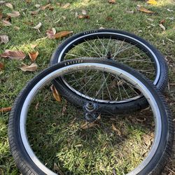 Bmx 24” Rims And Tires     Stolen  GT Haro Dyno RedLine 