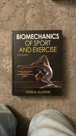 Biomechanics Of Sport And Exercise