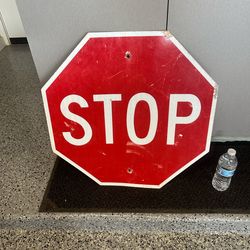 Stop sign