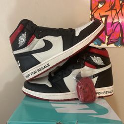 jordan 1 "not for resale" varisty red