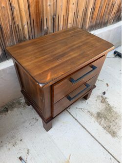 Wooden-Night Stand