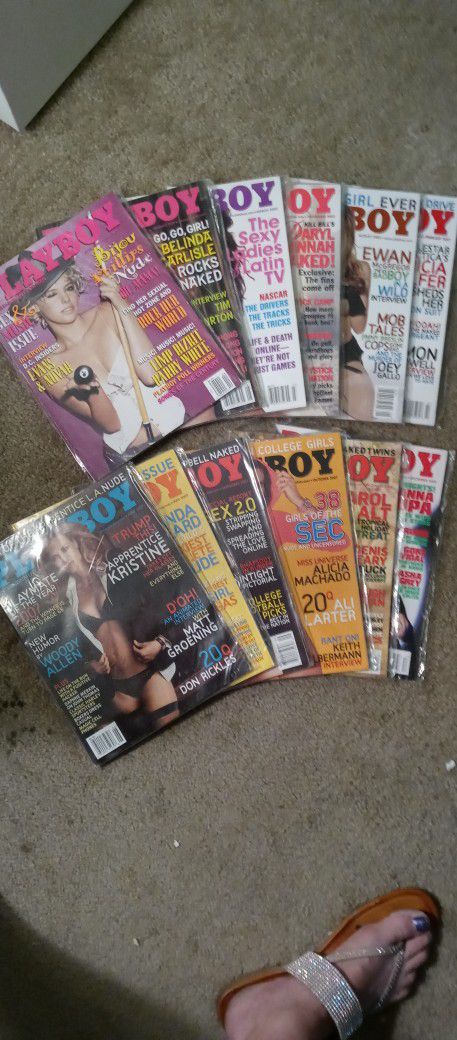 Playboy Magazines 