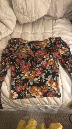 Blusa floreada