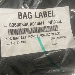 Honda Accord Floor Mats  New