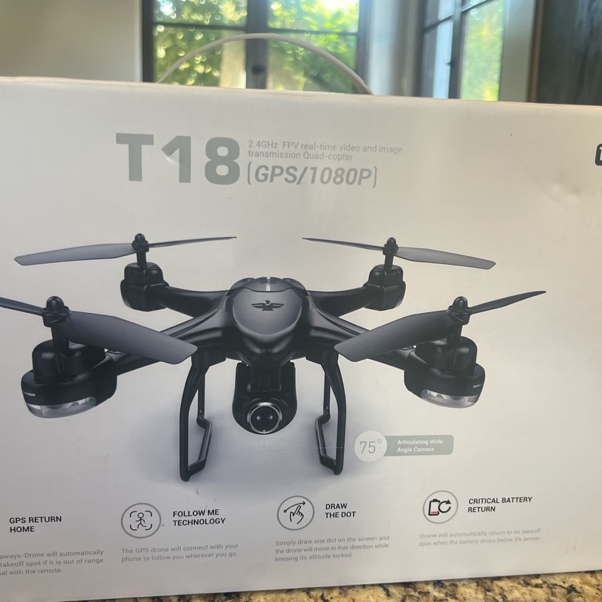 Drone potensic t18 gps sale