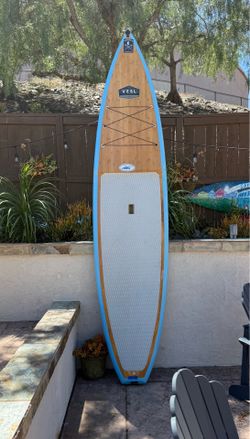 12’ VESL epoxy sup stand up paddle board and paddle