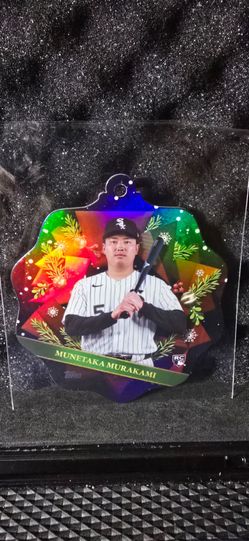 2026 Topps Holiday Munetaka Murakami #OO-20 Oversized Ornament White Sox RC